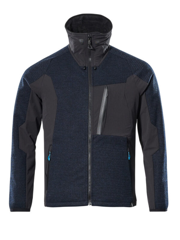 Strickjacke mit Reißverschluss