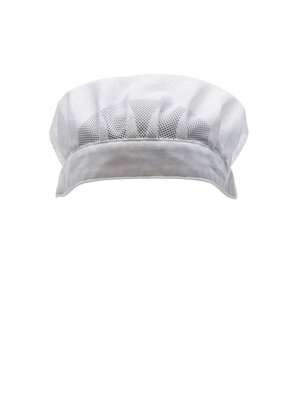Haube mit Haarnetz